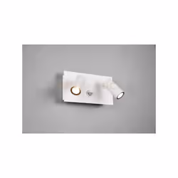 TUNGA BARRA 2 Faretti e portafarettiS LED ORIENTABILI BIANCHI DA ESTERNO CON SENSORE L. 23CM IP54
