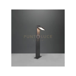 Palo esterno HORTON LED in fusione orientabile con sensore antracite 526369142