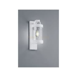Trio - Applique esterno sambesi lanterna con sensore crepuscolare metallo bianco 204160131