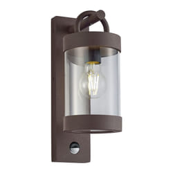 Trio - Applique Lanterna Led da Esterno Sensore Movimento E27 Ruggine Sambesi gd