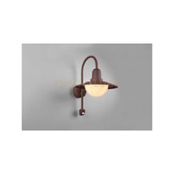 Trio - Applique da Esterno 4,5W Alluminio Ruggine con Sensore Norman gd