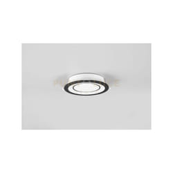 Faretto core tripla accensione indipendente D.14,8cm plastica nera satinata 652610132