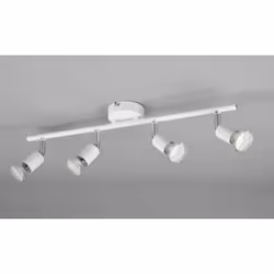 Finitura Colore Bianco opacoMateriale Metallo Larghezza 50cmAltezza 13cmProfondità 8cm Montaggio a soffitto Lampade non inclu ...