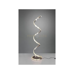 Trio - Piantana Nuria con regolazione luce calda naturale e dimmerazine d. 150CM acciaio satinato nera 426219107