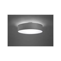 Plafoniera hotel tonda paralume cm 50 grigio 603900311