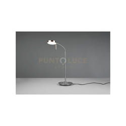 Lampada monza led con 2 snodi flessibili H.73cm acciaio e cromo 523310107