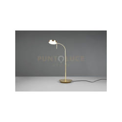 Trio - Lampada monza led con 2 snodi flessibili H.73cm ottone satinato 523310108