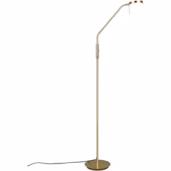 Design minimalista e massimo comfort di illuminazione! La lampada da terra MONZA LED è dotata di un dimmer a sensore con il q ...