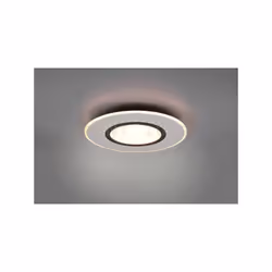 VERUS PLAFONIERA LED ACCIAIO MICROFORI TONDA CON TELECOMANDO MULTIFUNZIONE D.50CM