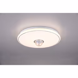 rave plafoniera led rotonda effetto cielo stellato con sfera centrale rotante rgb con telecomando multifunzione d. 38cm rave  ...