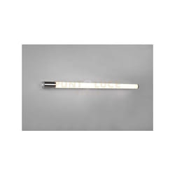 Applique piera led con presa corrente ip44 L.119cm bordo cromo 284071206