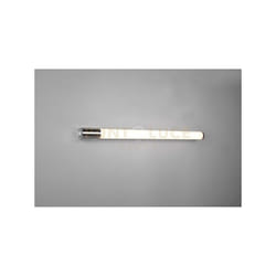 Trio - Applique piera led con presa corrente ip44 L.79cm bordo cromo 284077906