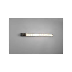 Trio - Applique piera led con presa corrente ip44 L.79cm bordo nero 284077932