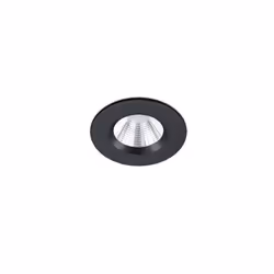 ZENIA H2O FARETTO DA INCASSO NERO IP65 D. 8,5CM