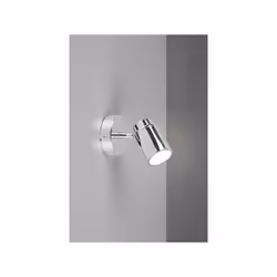 ANGELO H2O Faretti e portafaretti SINGOLO ORIENTABILE CROMO IP44 H.15CM