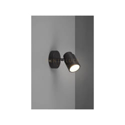 Trio - Spot Plafoniera angelo 3 spots orientabili ip44 L.20cm nero 880400132