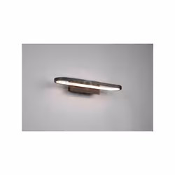 GIANNI H2O Applique a parete LED NERO CON INTERRUTTORE IP44 L. 40CM