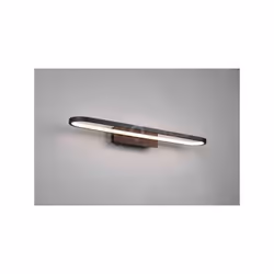 GIANNI H2O Applique a parete LED NERO CON INTERRUTTORE IP44 L. 60CM