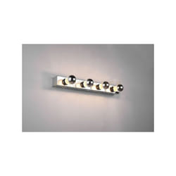 Trio Lighting - Applique a parete 4 porta lampada ip44 H.55cm cromo 283600406