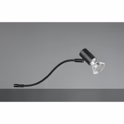 Finitura Colore Nero opacoMateriale MetalloLarghezza 5cmAltezza 11cmProfondità 34cm IP44, protetto contro spruzzi d'acqua Lam ...