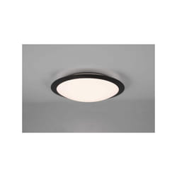 Plafoniera umberto led ip44 D.42cm bordo nero 680319132