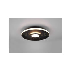 Plafoniera ascari led con dimmerazione nero 680819332