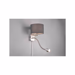 HOTEL APPL.LED ACC.+ PARAL.GRIGIO C/E14 20X25