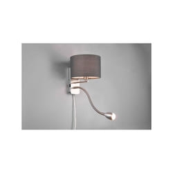 Applique a parete hotel 271170211 led c/E14 20x25 grigio
