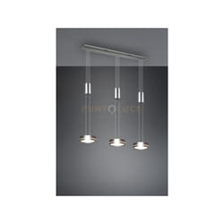 Barra franklin barra 3 sospensioni regolabile con bilanciere e regolazione intensità l. 85CM acciaio satinato 326510307