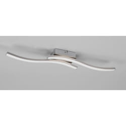 Reality Leuchten - Plafoniera led route trio lighting r62472407- 2 bacchette-5w 4000k ip20