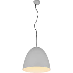 Lampada a sospensione, metallo, grigio, D40 cm, Tilda