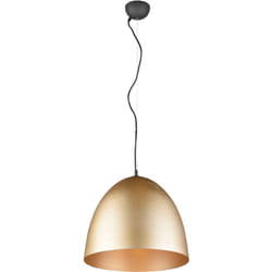Trio Lighting - Lampada a sospensione, metallo, ottone opaco, D40 cm, Tilda