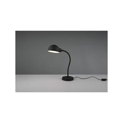 Trio - Lampada perry flessibile H.46cm nera 504900132