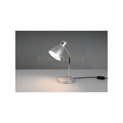 Lampada HARVEY metallo flessibile H.33cm alluminio e cromato R50731087