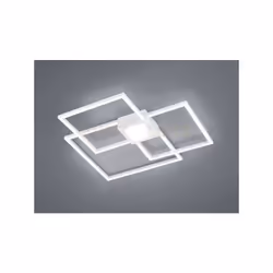 HYDRA PLAFONIERA LED BIANCA TRIPLO QUADRATO+LUCE CENTRALE DIMMERABILE CON INTERR. L. 66X66CM
