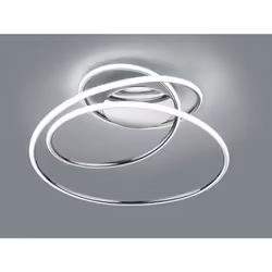 BOLOGNA PLAFONIERA LED CROMO DIMMERABILE R67051106 IP20 Watt 36WLumen 1x 5100lmKelvin 4000K Area di installazione: Interna Te ...
