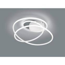 Reality Leuchten - bologna plafoniera led bianca con dimmerazione ad interruttore D.50CM