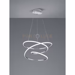 Sospensione BOLOGNA LED con dimmerazione H.50cm cromo R37051106