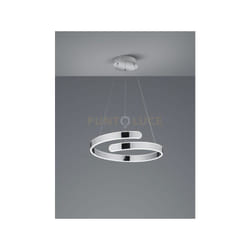 Reality Leuchten - Sospensione parma led con dimmerazione H.50cm cromo R37071106