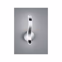 PARMA Applique a parete LED CROMO CON DIMMERAZIONE AD INTERRUTTORE H.40CM