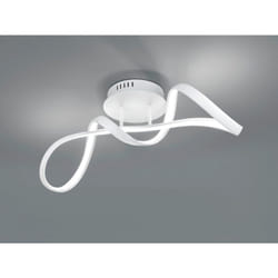 Perugia Plafoniera Led Cromo Con Dimmerazione Ad Interruttore L.60cm