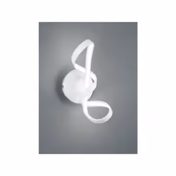 applique perugia a led luce bianca h.40cm 18w con luce a led dimmerabile ad interruttore in metallo verniciato bianco luce na ...