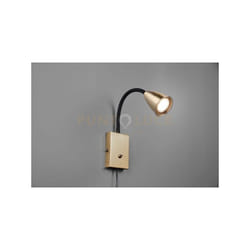 Trio - Applique a parete wanda flessibile H.24cm metallo acciaio 202670108