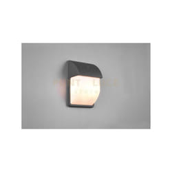 Trio - Applique a parete esterno mersey con sensore crepuscolare ip44 H.27,5cm antracite 212160242