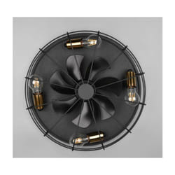 Trio Lighting - Plafoniera con ventilatore trondheim r61095032-con telecomando