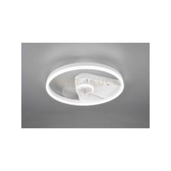 Trio - Plafoniera borgholm egolazione intensità e timer D.50cm gabbia metallo bianco opaco R67083131