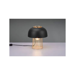 Lampada punch H.28cm metallo nero e oro R50811032