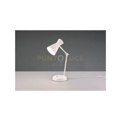 Trio Lighting - Lampada enzo diffusore doppio cono H.50cm metallo bianco R50781031