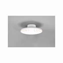 TRAY PLAFONIERA LED INCLINABILE DIMMERABILE IN METALLO BIANCO D. 40CM