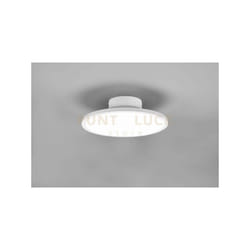 Plafoniera TRAY LED inclinabile dimmerabile D.40cm in metallo bianco 640910131